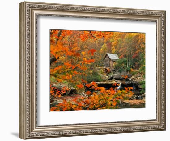 Glade Creek Grist Mill-Ron Watts-Framed Photographic Print