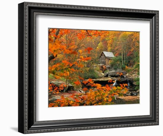 Glade Creek Grist Mill-Ron Watts-Framed Photographic Print