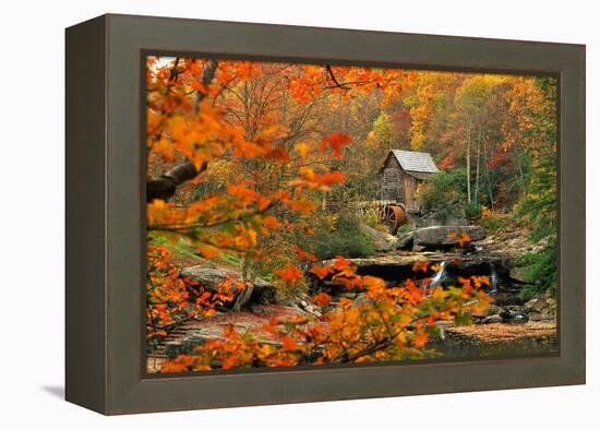 Glade Creek Grist Mill-Ron Watts-Framed Premier Image Canvas