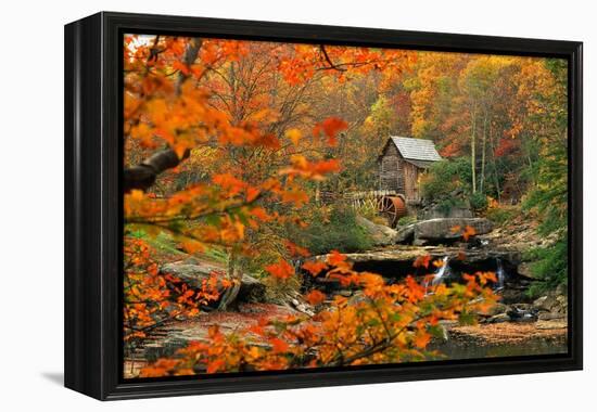 Glade Creek Grist Mill-Ron Watts-Framed Premier Image Canvas