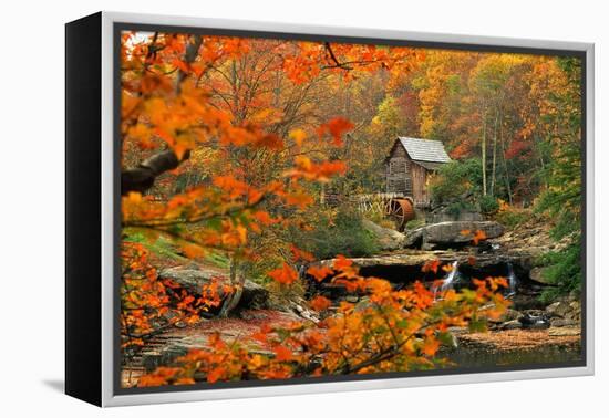 Glade Creek Grist Mill-Ron Watts-Framed Premier Image Canvas