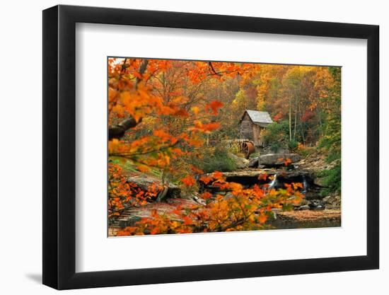 Glade Creek Grist Mill-Ron Watts-Framed Photographic Print