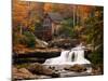 Glade Creek Mill, West Virginia-null-Mounted Art Print