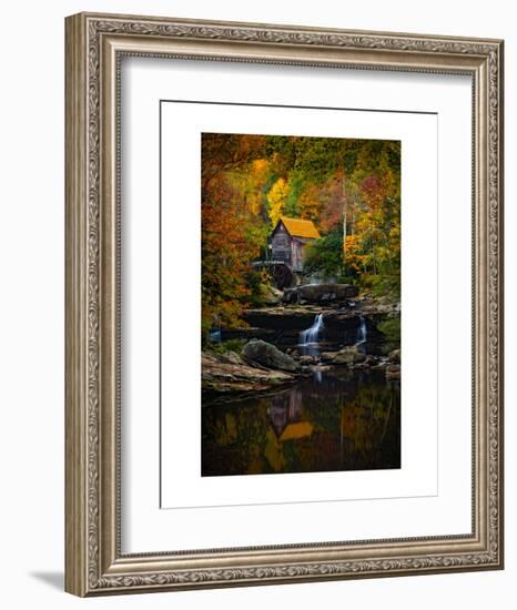 Glade Creek Mill-Robert Lott-Framed Art Print