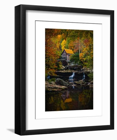 Glade Creek Mill-Robert Lott-Framed Art Print