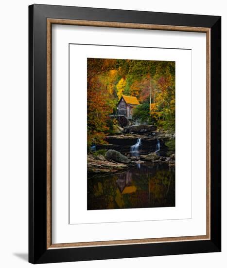 Glade Creek Mill-Robert Lott-Framed Art Print