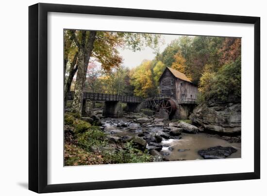 Glade Creek Mill-Danny Head-Framed Photographic Print