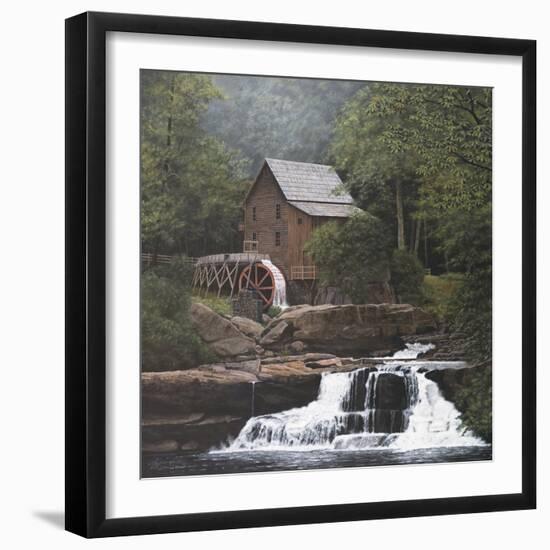 Glade Creek Mill-David Knowlton-Framed Giclee Print