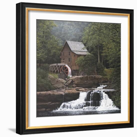 Glade Creek Mill-David Knowlton-Framed Giclee Print