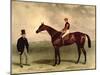 Gladiateur with Harry Grimshaw Up and His Owner, Count Frederic De Lagrange, 1865-Harry Hall-Mounted Giclee Print