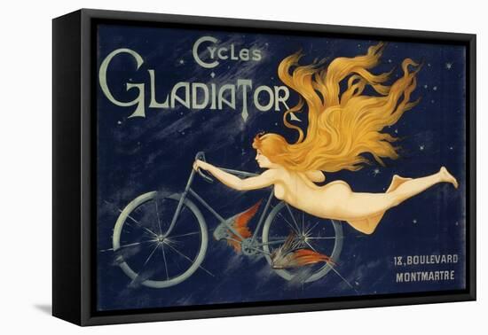 Gladiator Bicycles, Ca 1905, Advertising Poster, Paris. France, 20th Century-null-Framed Premier Image Canvas