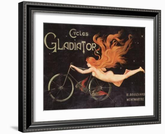 Gladiator Cycles, Montmartre-null-Framed Giclee Print