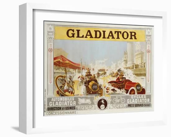 Gladiator Poster-Henri Gray-Framed Giclee Print