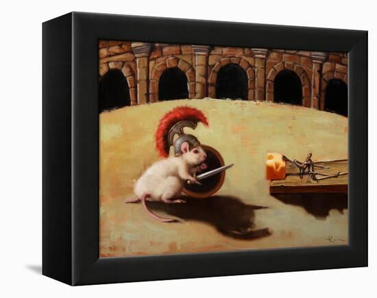 Gladiator-Lucia Heffernan-Framed Stretched Canvas