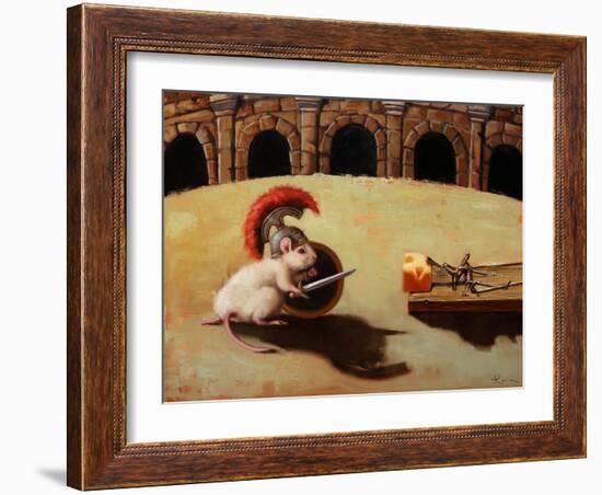 Gladiator-Lucia Heffernan-Framed Art Print