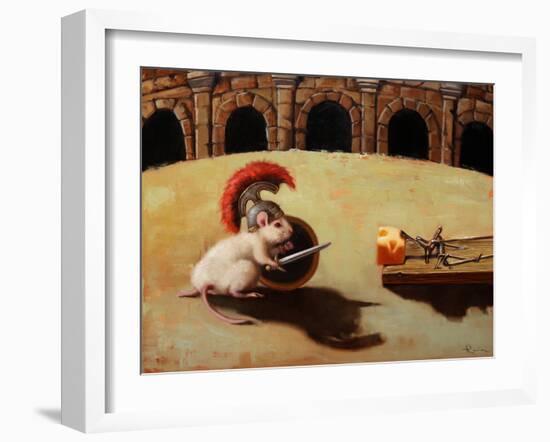 Gladiator-Lucia Heffernan-Framed Art Print