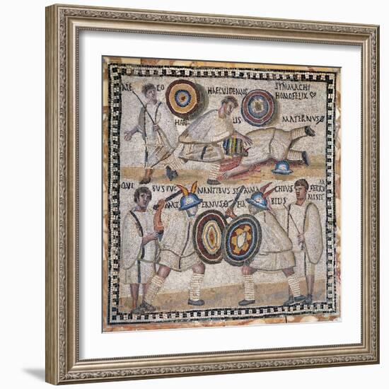 Gladiators-null-Framed Art Print