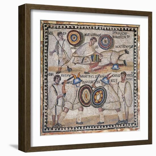 Gladiators-null-Framed Art Print