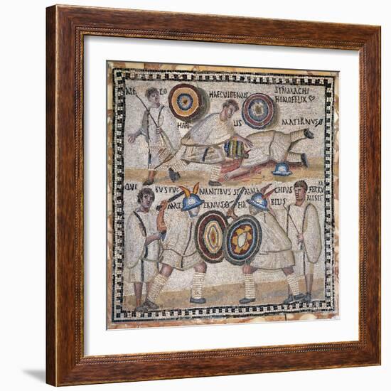 Gladiators-null-Framed Art Print