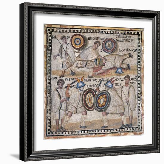 Gladiators-null-Framed Art Print