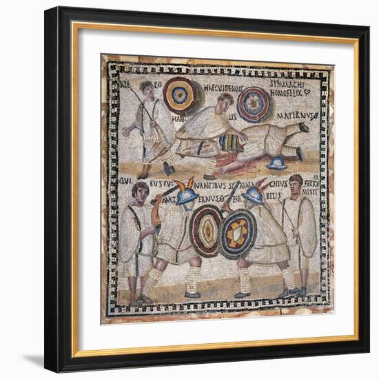 Gladiators-null-Framed Art Print