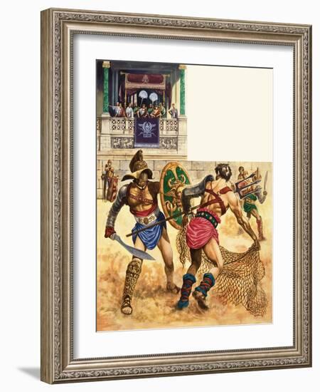 Gladiators-Peter Jackson-Framed Giclee Print