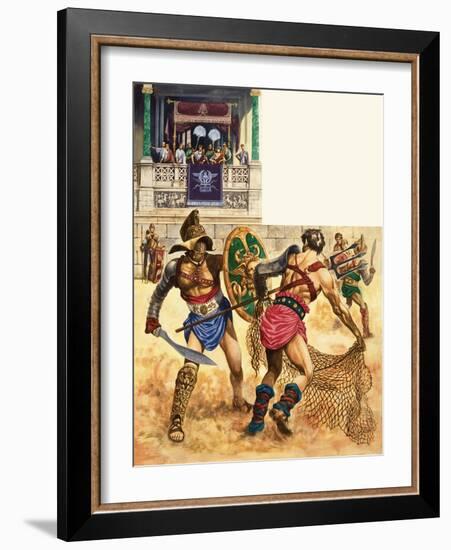 Gladiators-Peter Jackson-Framed Giclee Print