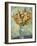 Gladioli in Blue Vase-Pierre-Auguste Renoir-Framed Giclee Print