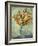 Gladioli in Blue Vase-Pierre-Auguste Renoir-Framed Giclee Print