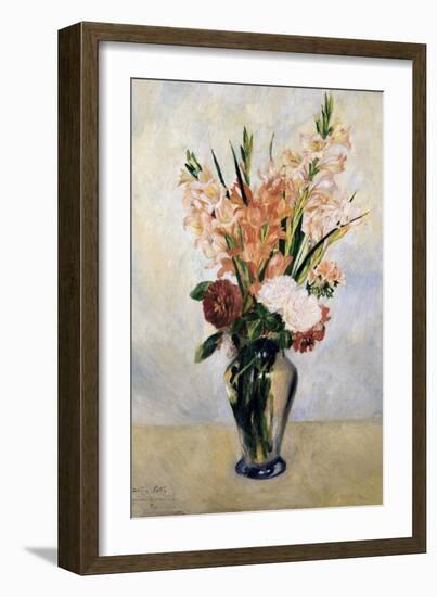 Gladiolus-Pierre-Auguste Renoir-Framed Art Print