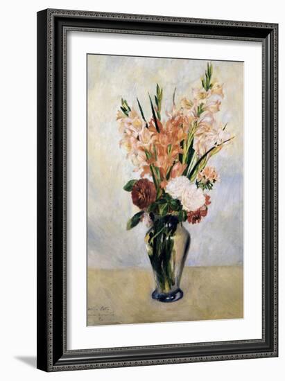 Gladiolus-Pierre-Auguste Renoir-Framed Art Print