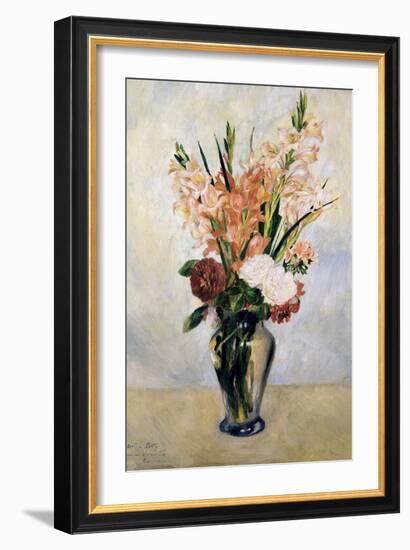 Gladiolus-Pierre-Auguste Renoir-Framed Art Print