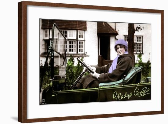 Gladys Cooper (1888-197), English Actress, Early 20th Century-null-Framed Giclee Print