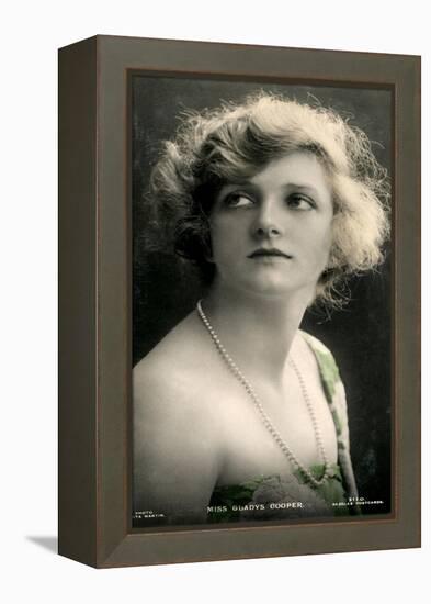 Gladys Cooper (1888-197), English Actress, Early 20th Century-J Beagles & Co-Framed Premier Image Canvas