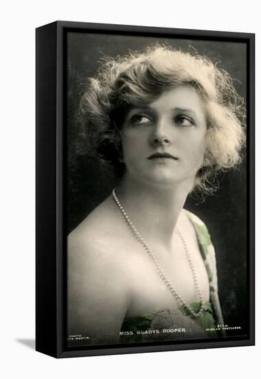 Gladys Cooper (1888-197), English Actress, Early 20th Century-J Beagles & Co-Framed Premier Image Canvas