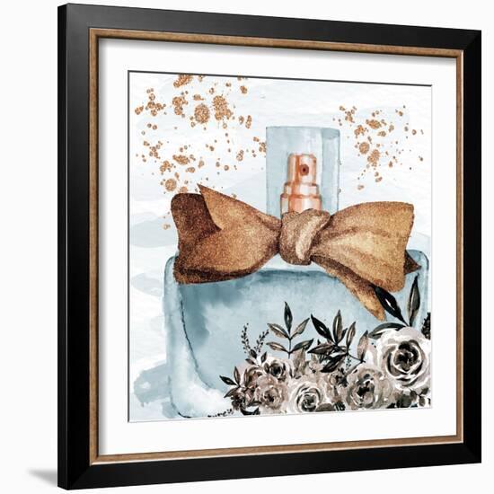 Glam Gold 1-Kimberly Allen-Framed Art Print