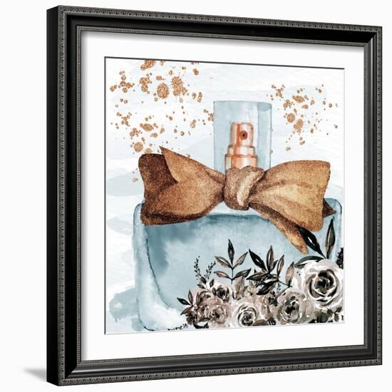 Glam Gold 1-Kimberly Allen-Framed Art Print