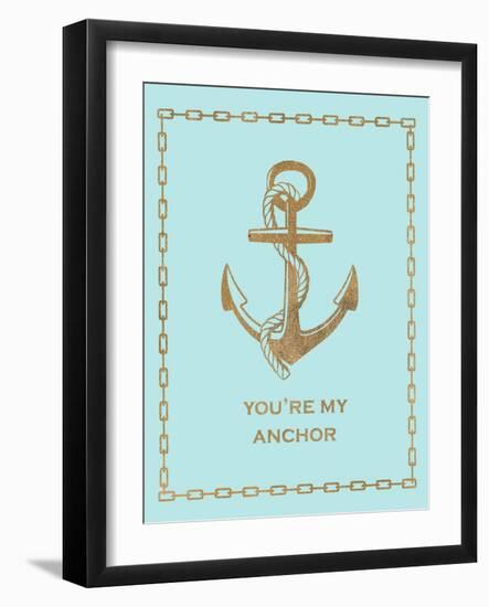 Glam Seas 1-Z Studio-Framed Art Print