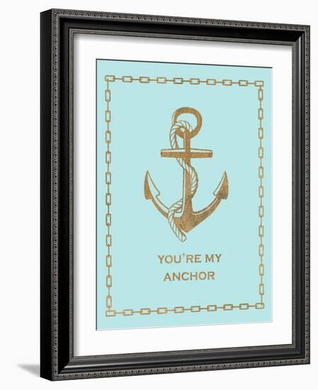 Glam Seas 1-Z Studio-Framed Art Print