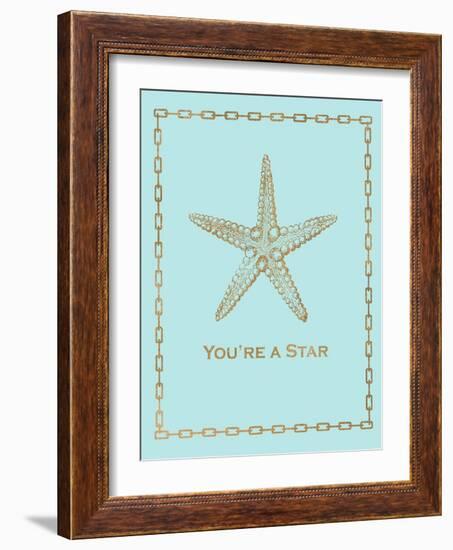 Glam Seas 3-Z Studio-Framed Art Print