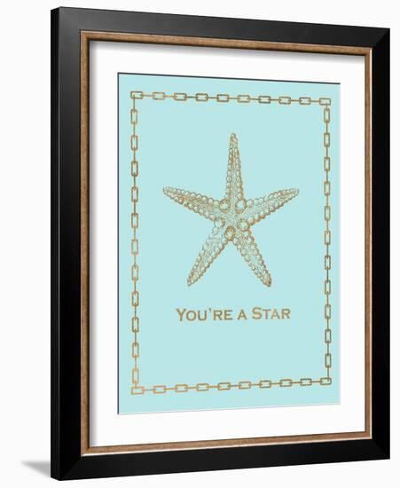 Glam Seas 3-Z Studio-Framed Art Print