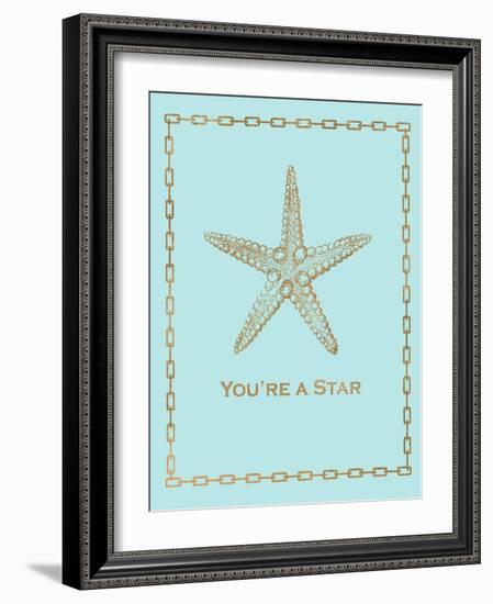 Glam Seas 3-Z Studio-Framed Art Print