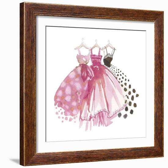 Glam Trio-Sandra Jacobs-Framed Giclee Print