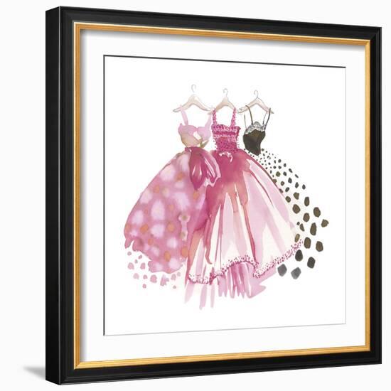 Glam Trio-Sandra Jacobs-Framed Giclee Print