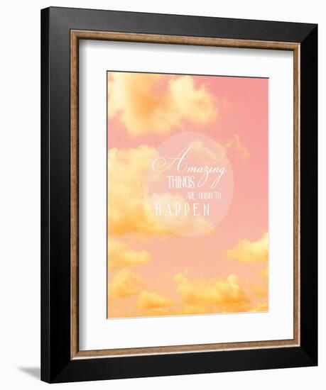 Glam World 1-Lola Bryant-Framed Art Print