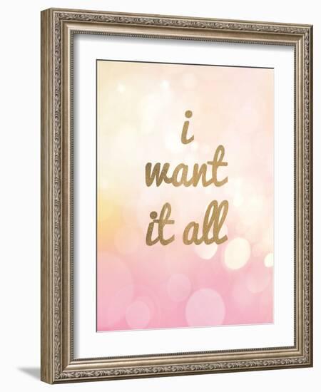 Glam World 5-Lola Bryant-Framed Art Print