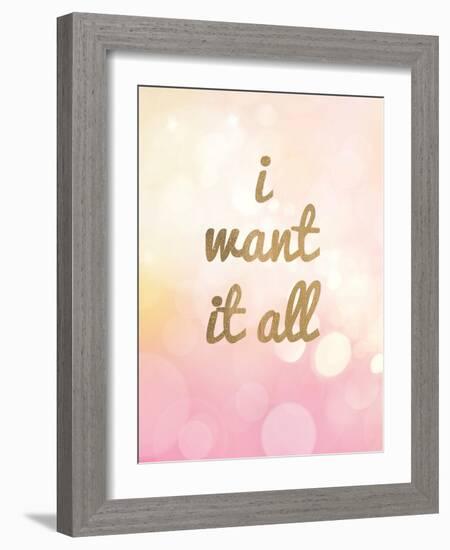 Glam World 5-Lola Bryant-Framed Art Print