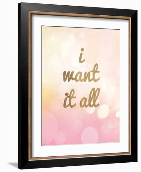 Glam World 5-Lola Bryant-Framed Art Print