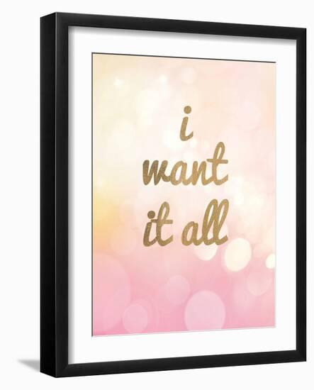 Glam World 5-Lola Bryant-Framed Art Print