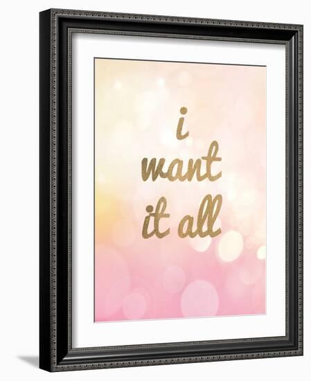 Glam World 5-Lola Bryant-Framed Art Print